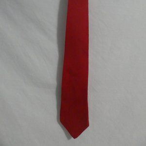 VALENTE | Red Silk Necktie | Made In Canada